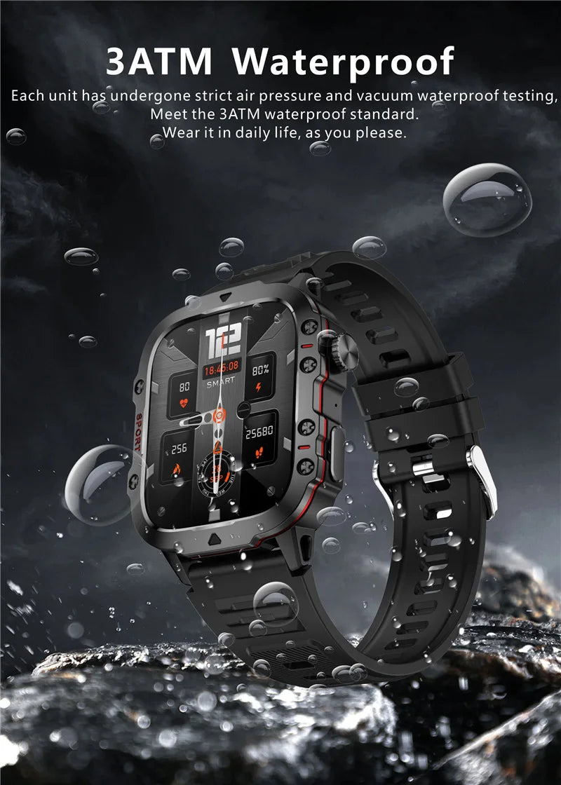 Smart Watch Sports Outdoor Bluetooth Call Triple Anti Heart in USA.