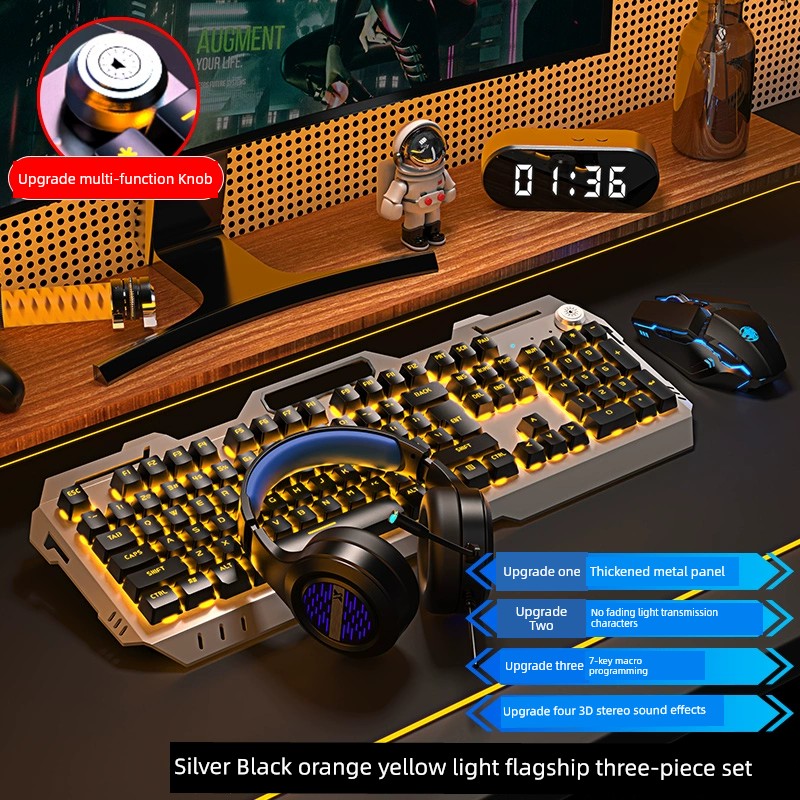 Pioneer Real Mechanical Feeling Wireless Keyboard and Mouse in USA.