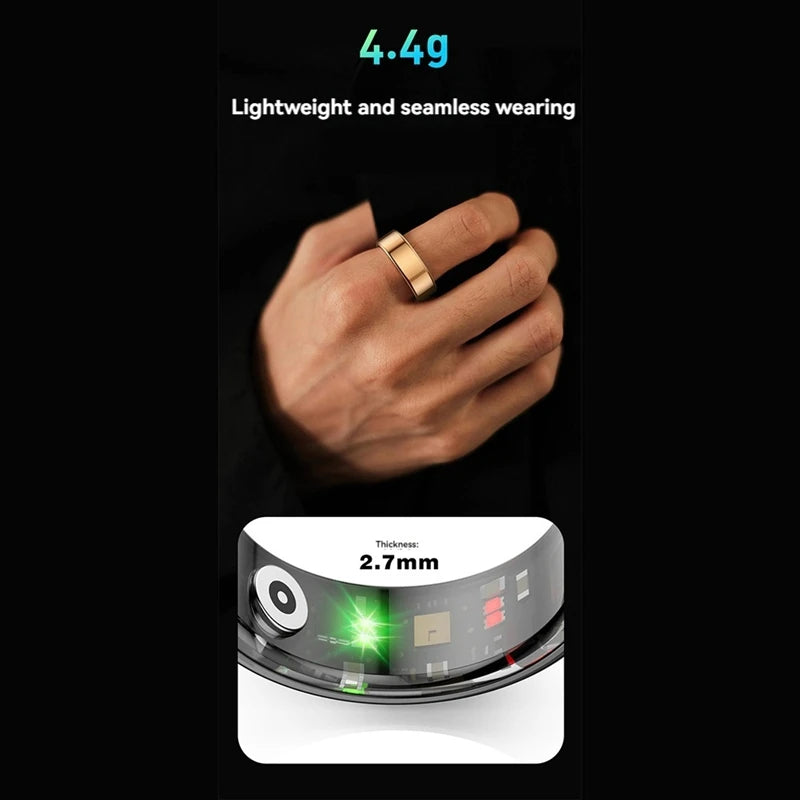 Smart Ring For Men & Women With Charging Case, Health Monitor in USA.