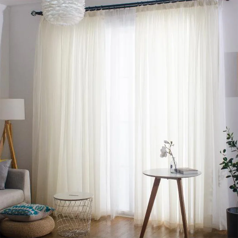 Free Customization Sheer Tulle Curtains Shading IN USA.