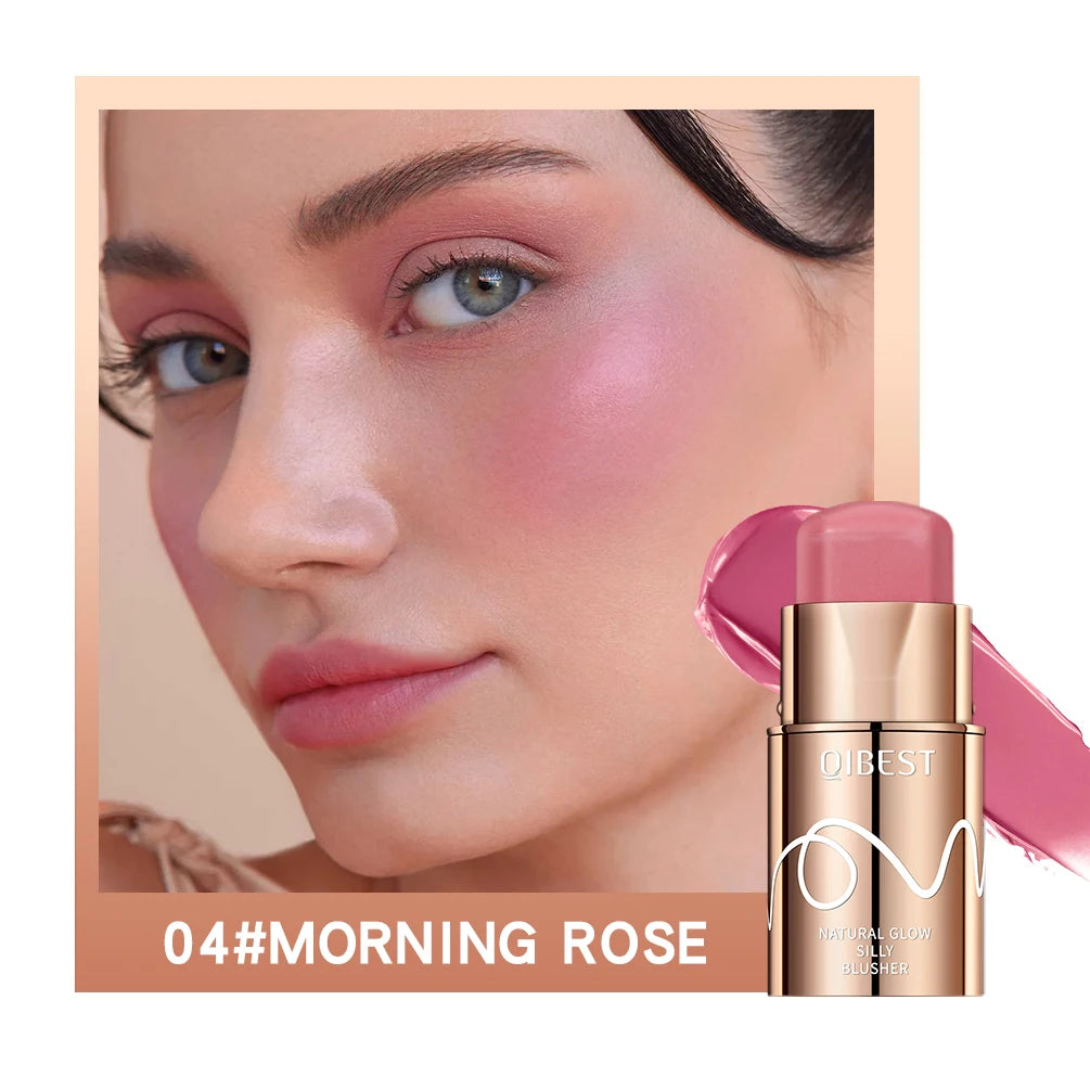 QIBEST Lipstick Blush Stick Eyes Cheek Lip Tint Buildable in USA