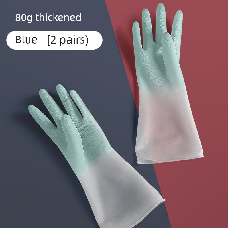 Household Kitchen Clean Abrasion Resistant Dishwashing Gloves in USA.