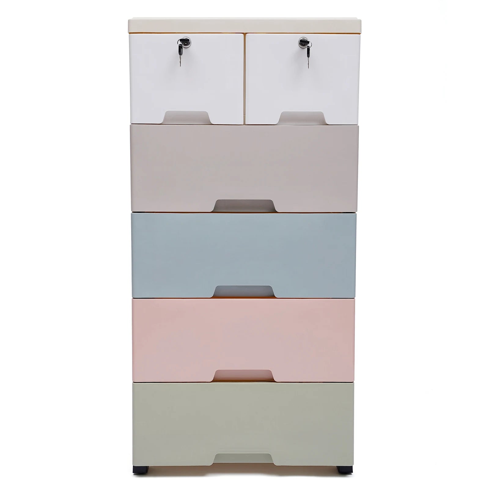 Multicolor Wardrobe Plastic Cabinet Drawers Kids IN USA.