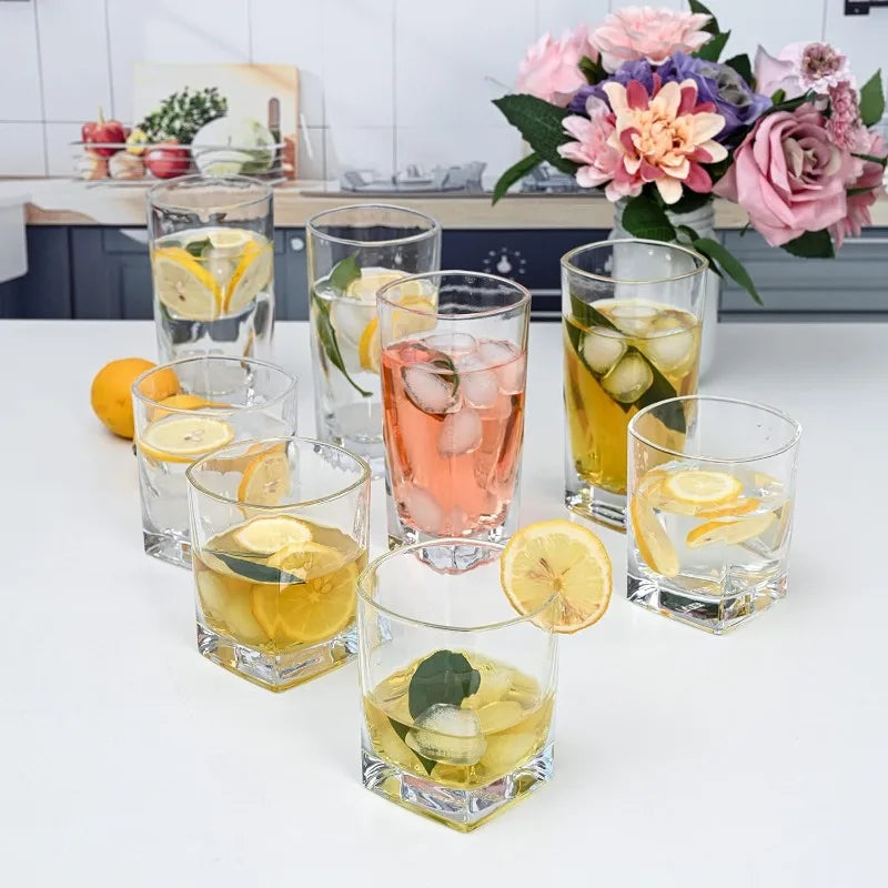 Collins Everyday Drinking Glasses Set Drinkware Kitchen