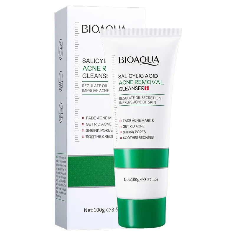 BIOAQUA Salicylic Acid Facial Cleanser Hydrating Moisturizing in USA