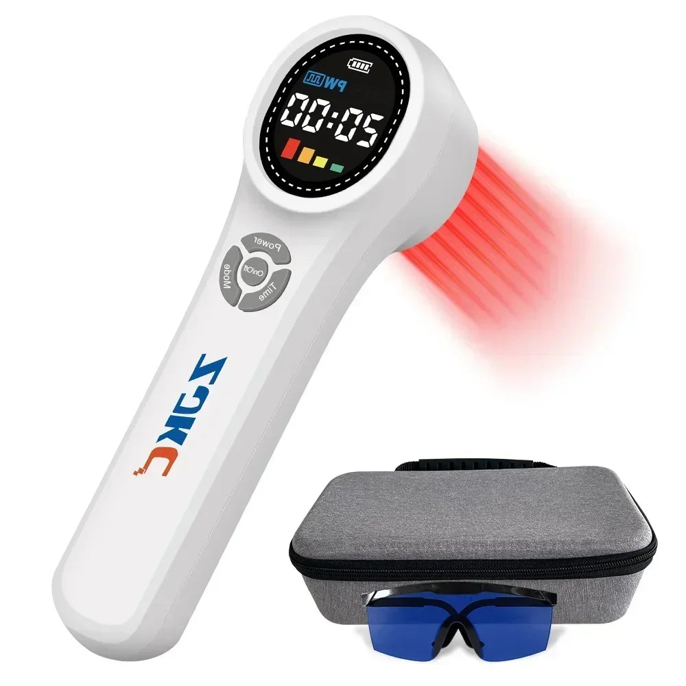 ZJKC Portable 660nm 810nm 980nm Cold Laser Therapy Device Home Use for