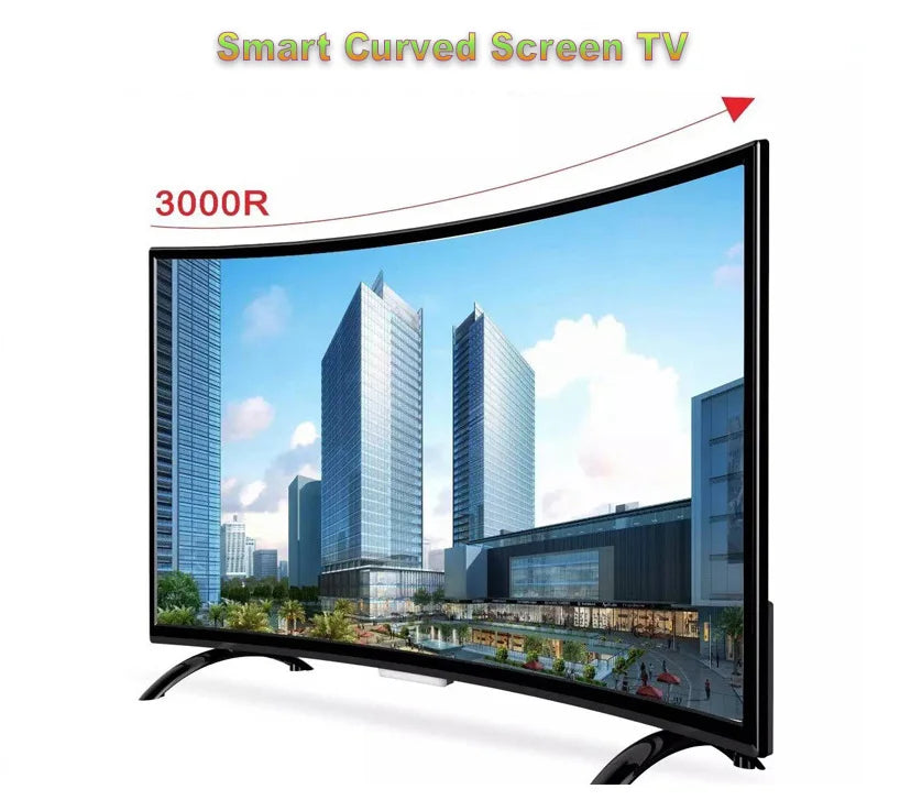 factory price ultra hd android tv 4k 50inches curved in USA.