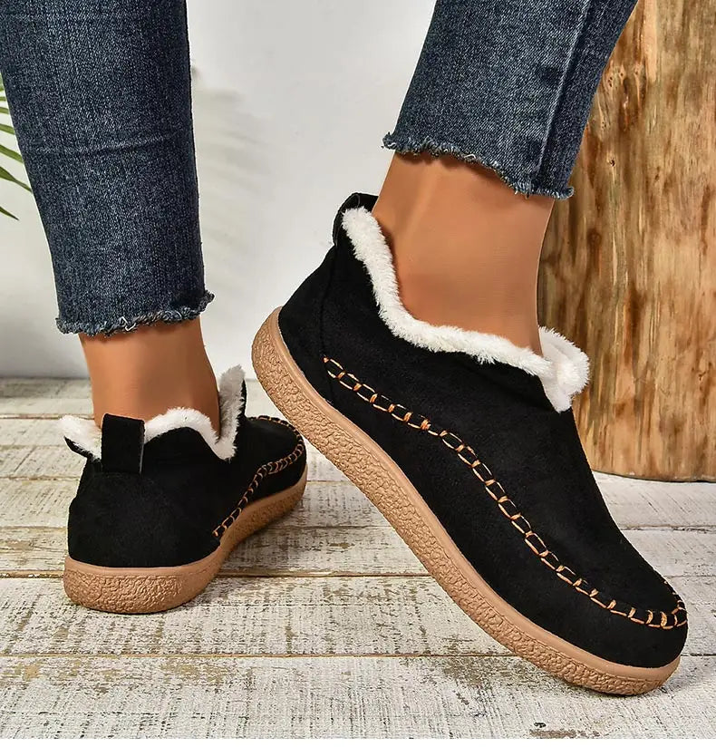 Women's Boots Slip On Winter Boots Winter Shoes Women Ankle Boots in USA