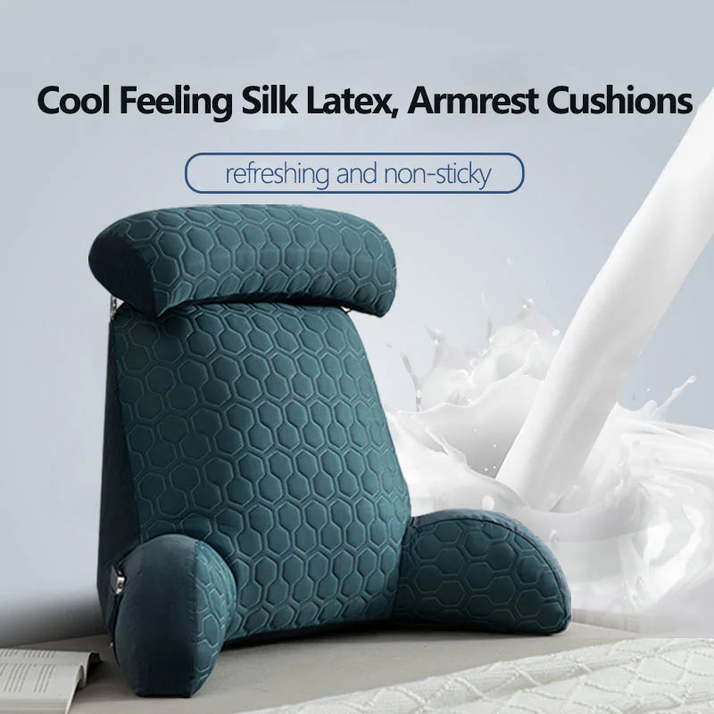 Cooling Latex Cushion Sofa Cushion Back Pillow Removable