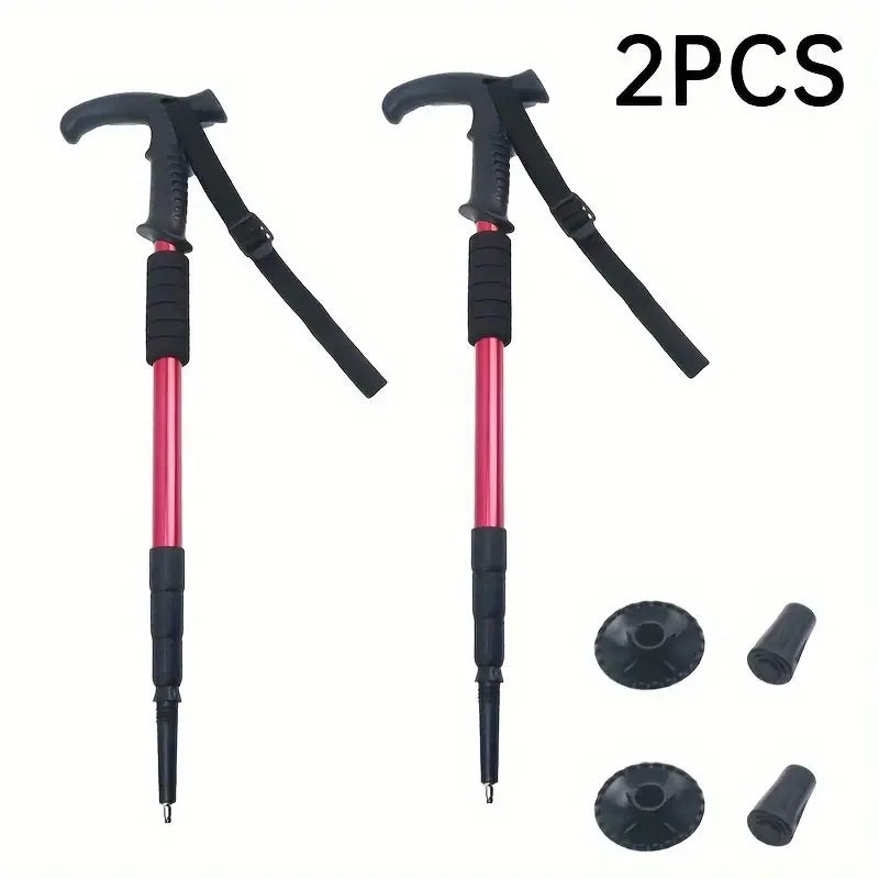 Trekking Pole Ultralight Walking Sticks Adjustable Hiking Canes in USA