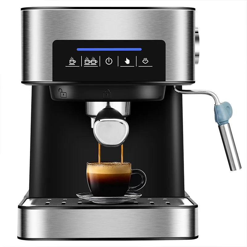 Ulka Pump Coffee Maker Led Screen Espresso Machine in USA.