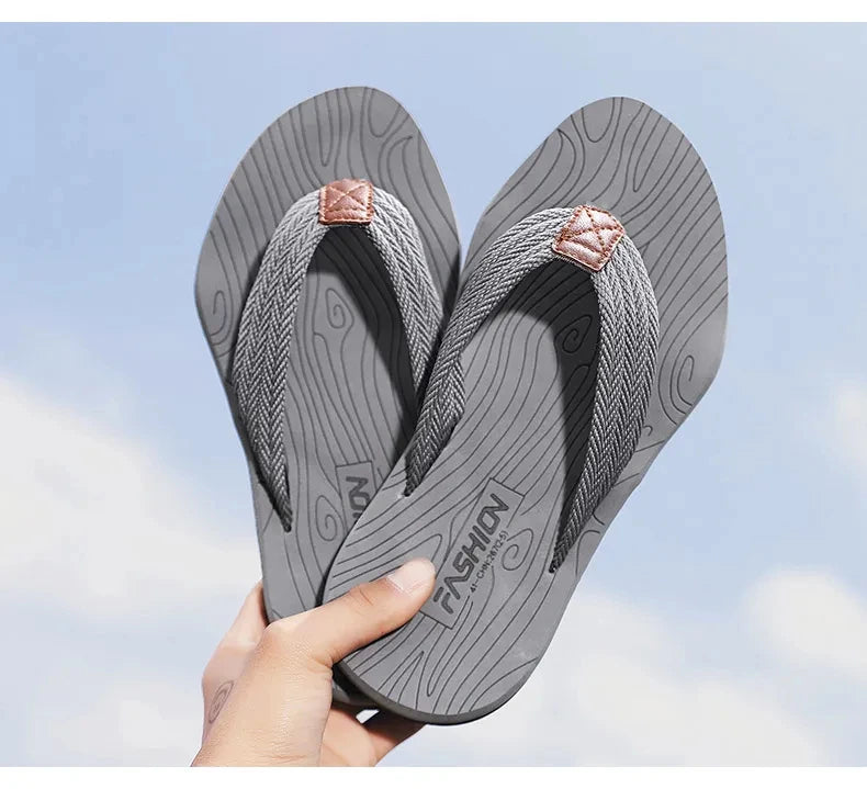 Men's Women Striped Flip-flops Summer Indoor Outdoor in USA