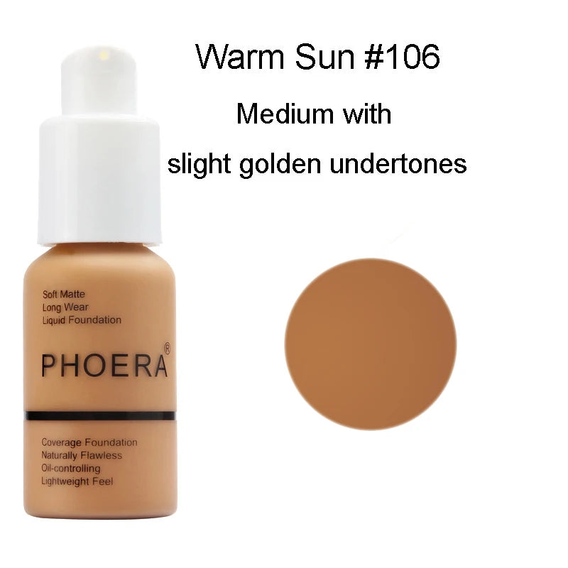 PHOERA Foundation Makeup Base Cream Mineral in USA