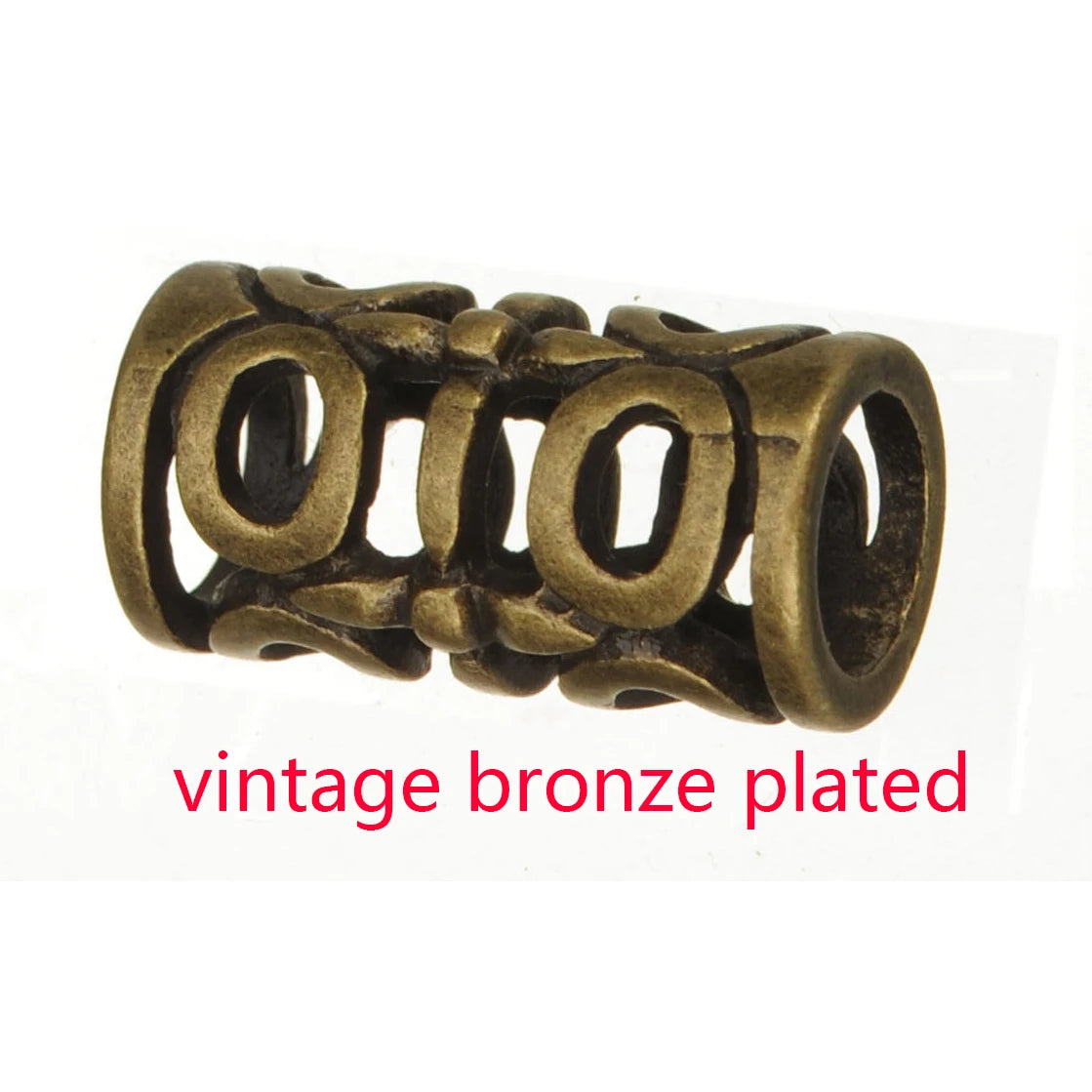 Tube Beads For Bracelets Making Crafts Hollow Metal Components in USA.