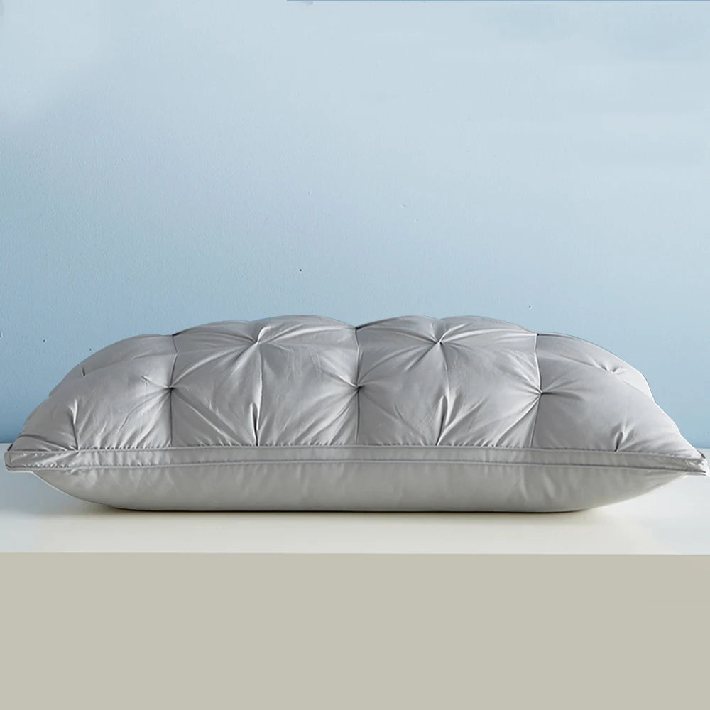 Goose Down Pillow Sleep Gift Down-proof Queen King