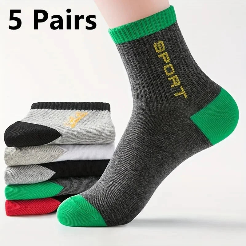 Breathable Cotton Sports Stockings Men Bamboo Fiber in USA