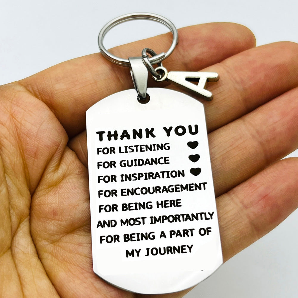 Thank You Gift Keychain Mentor Boss Supervisor Teacher in USA