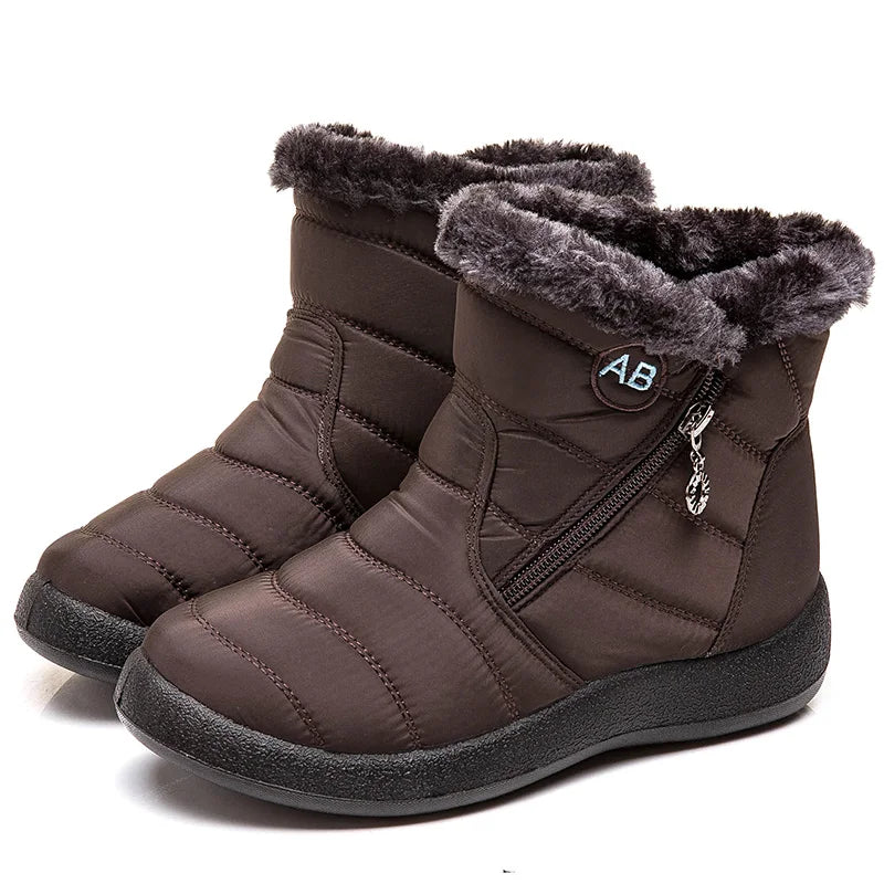 Women's Boots Women's Winter Boots Fur Winter Shoes For Women Ankle Bo