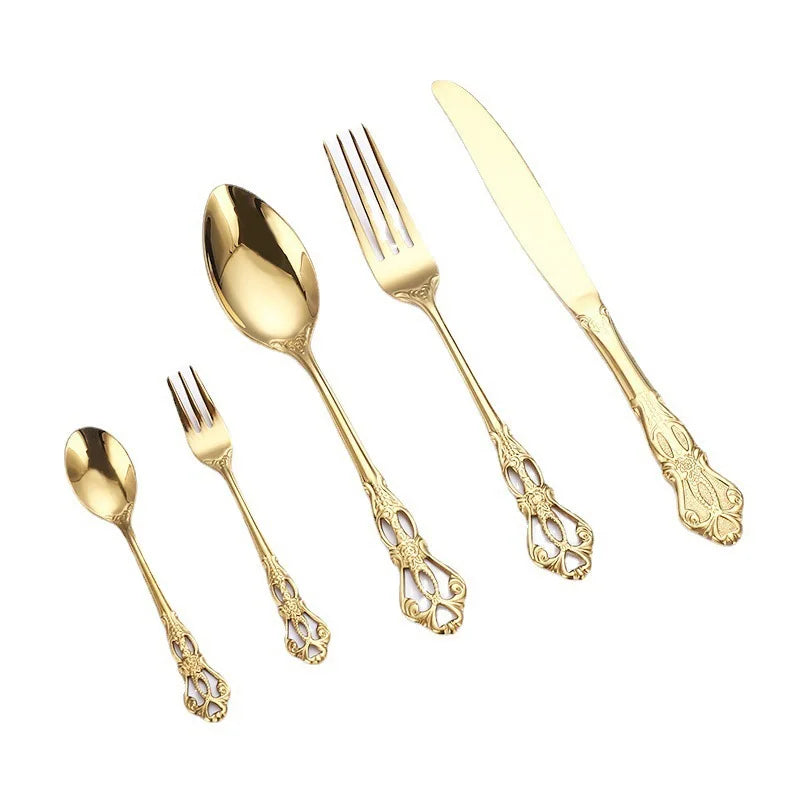 Stainless Steel Flatware Tableware Multi-Color Knife in USA.