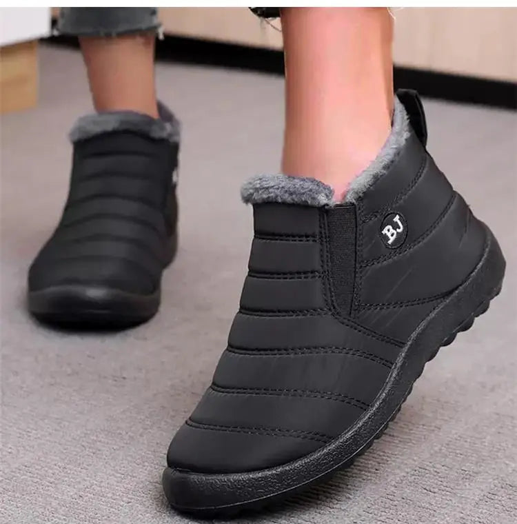 Boots Women Snow Fashion Women Shoes Slip On Platform New Boots Ladies