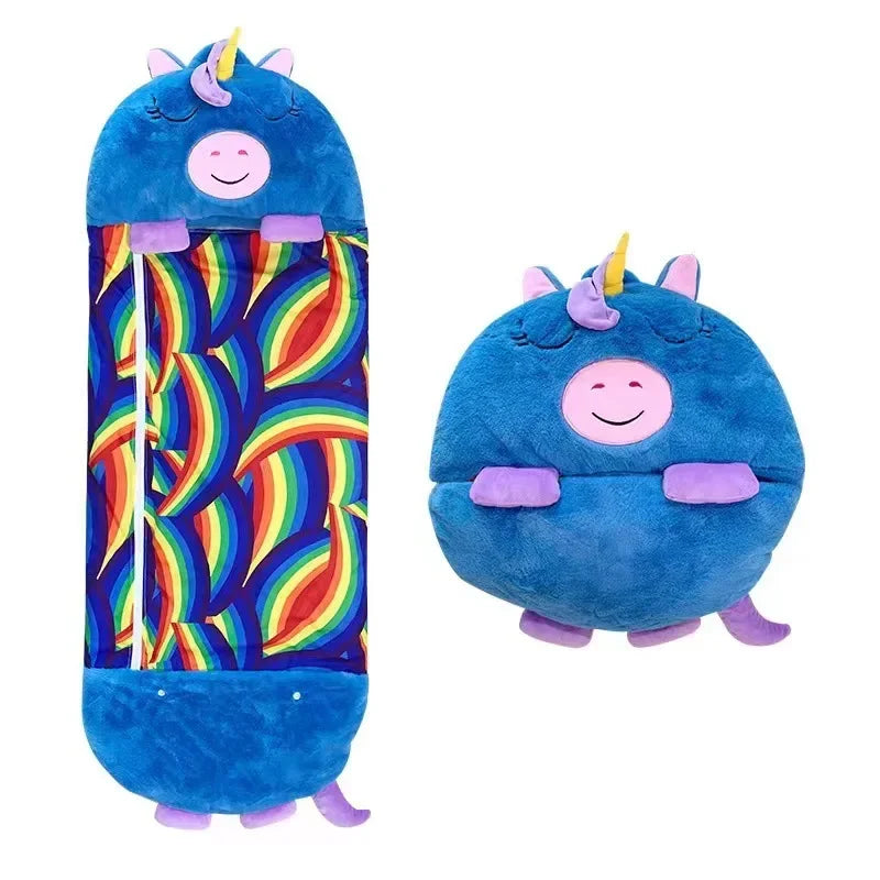 Children's Cartoon Sleeping Bag Pillow Birthday Gift Kids in USA