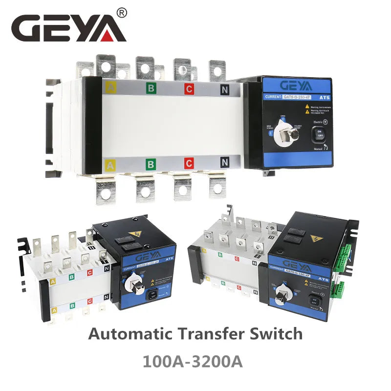 GEYA G Type ATS PC Class Automatic Transfer Switch Electrical Selector