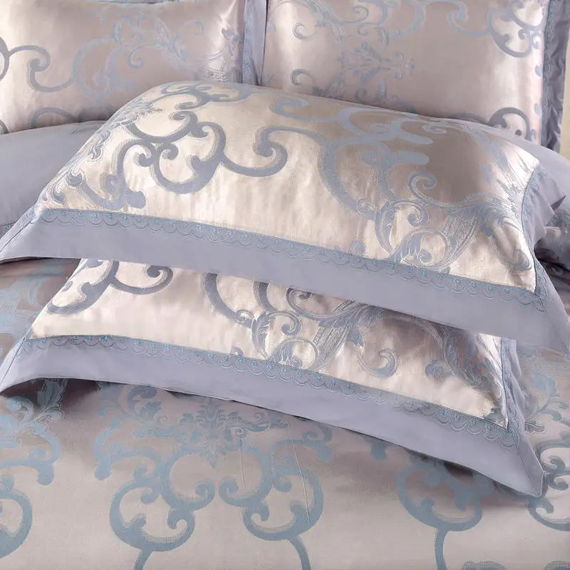 Bedding Sets Floral Grey Pink Comfort Duvet Pillowcase Flat Bed