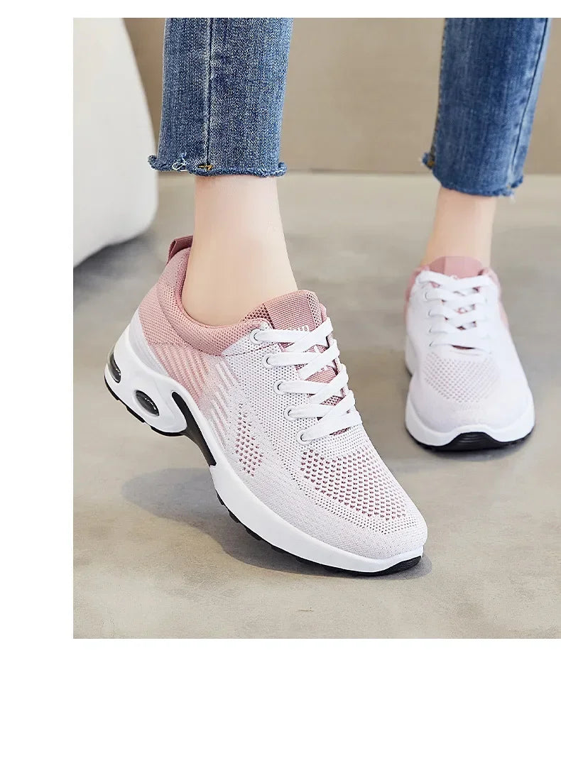 New Running Shoes Ladies Breathable Sneakers Summer in USA