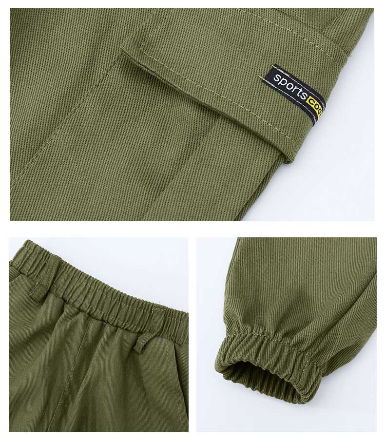 New Spring Autumn Boys Pants Casual Long Style Trousers in USA