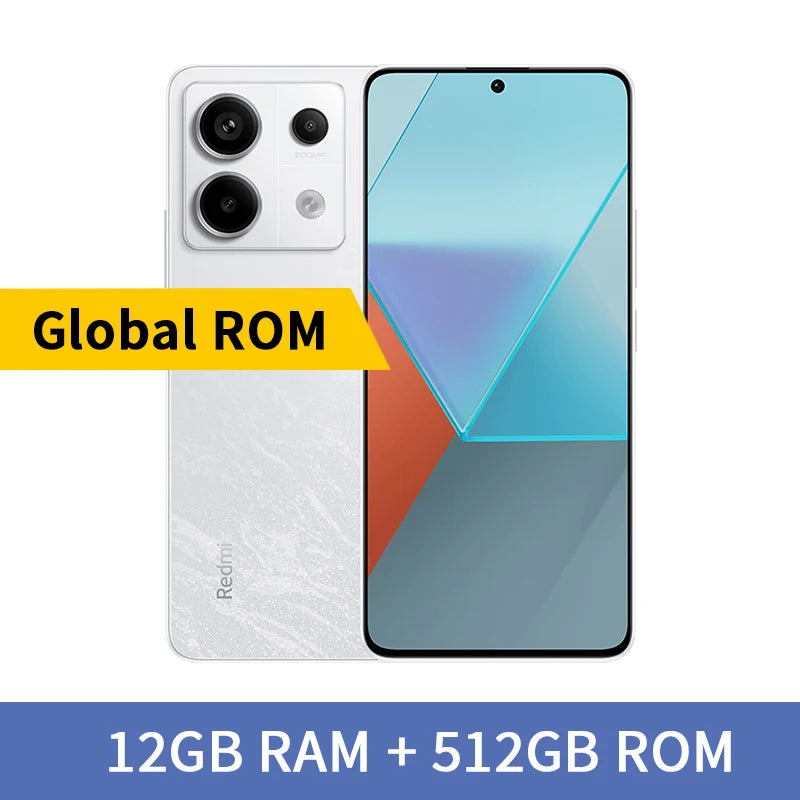 Global ROM Xiaomi Redmi Note 13 Pro 5G Mobile Phone 128GB 256GB 512GB 