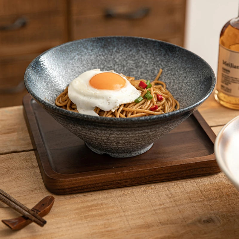 Ceramic Lamian Noodles Bowl Set Home Kitchen with Tableware in USA.