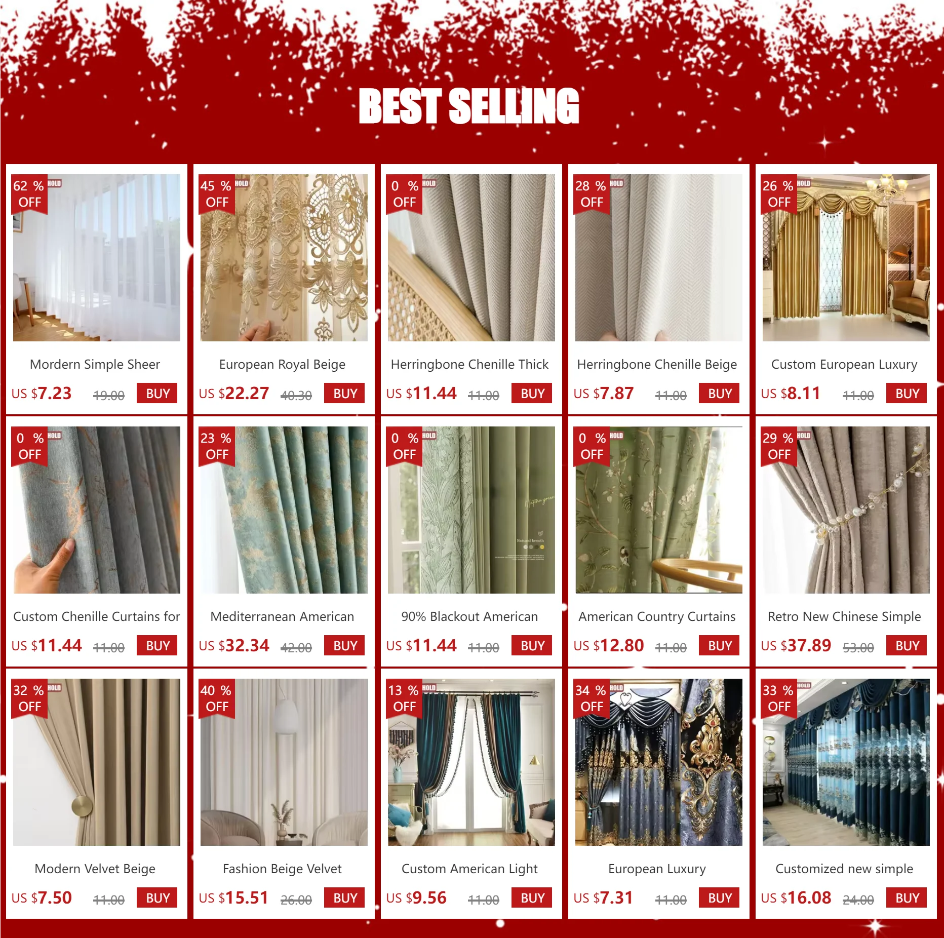 Mordern Simple Sheer Window Curtains Tulle Modern Voile Curtain IN USA.