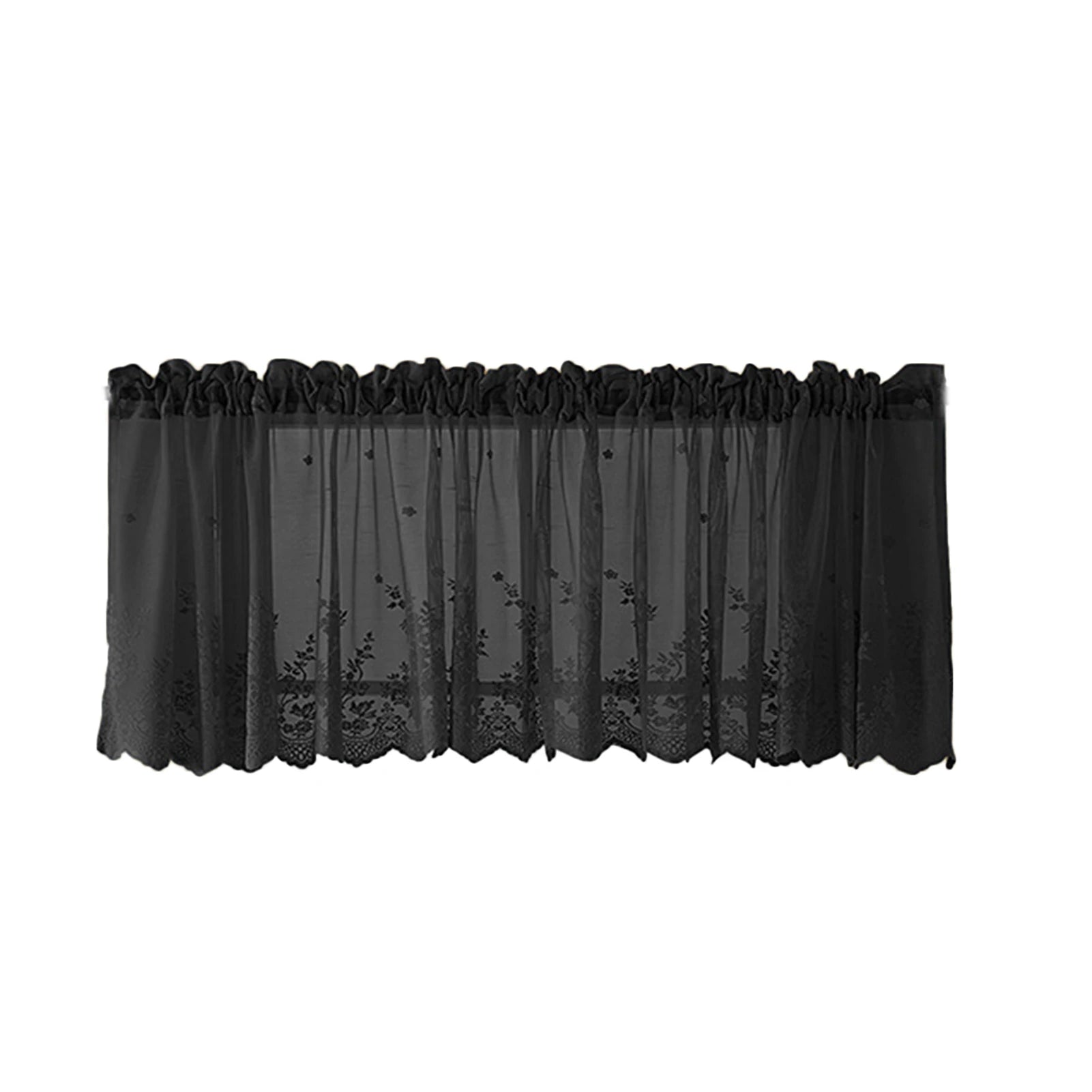 Modern Lace Jacquard Window Curtain Valance Lace in USA