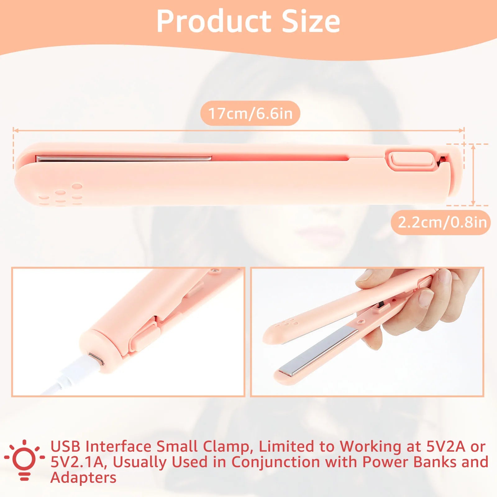 Mini Hair Curler Small Hair Curling Iron Mini Ceramic Curler in USA