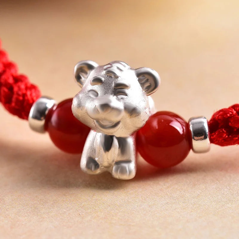 Sterling Silver Red Rope for Women and Men Korean Version in USA.