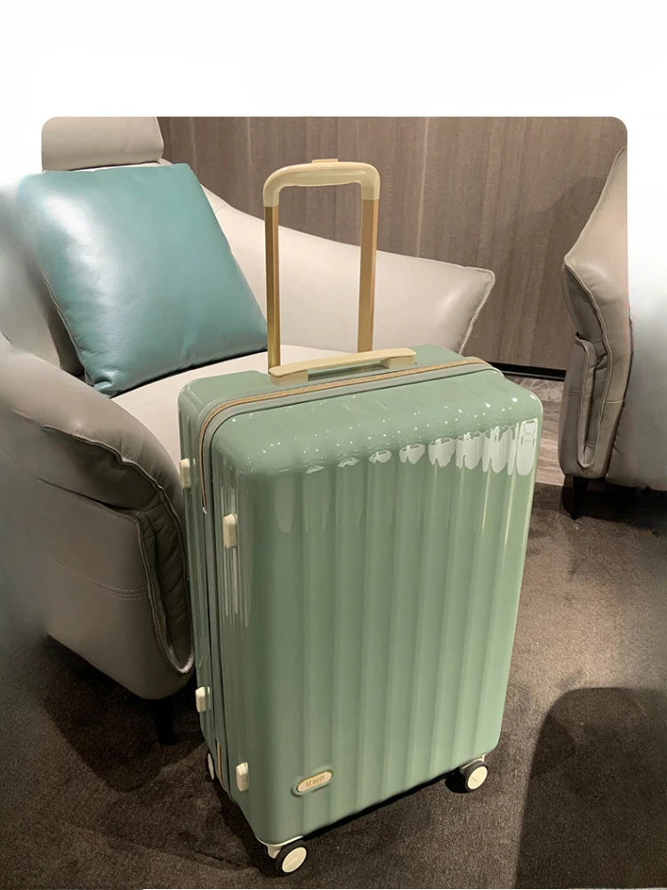 Fashion Rolling Luggage Lightweight Travel Suitcase in USA