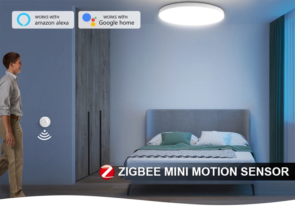 Smart Switch Zigbee Motion Sensor Human Body Infrared Detector in USA.