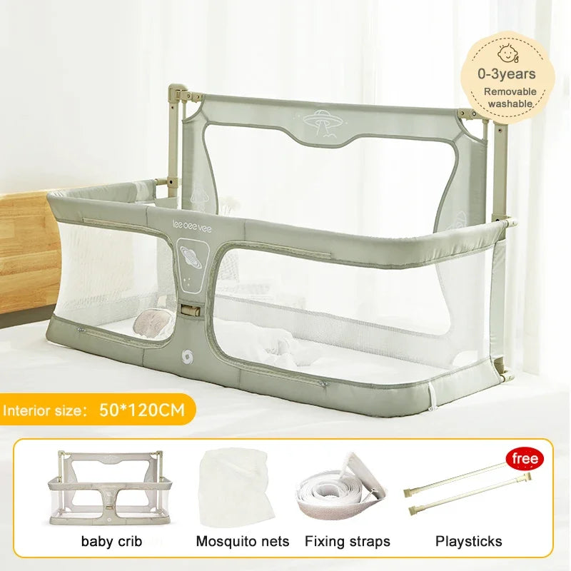 Baby Cot Dual-use Comfortable Toddler Baby Bed in USA