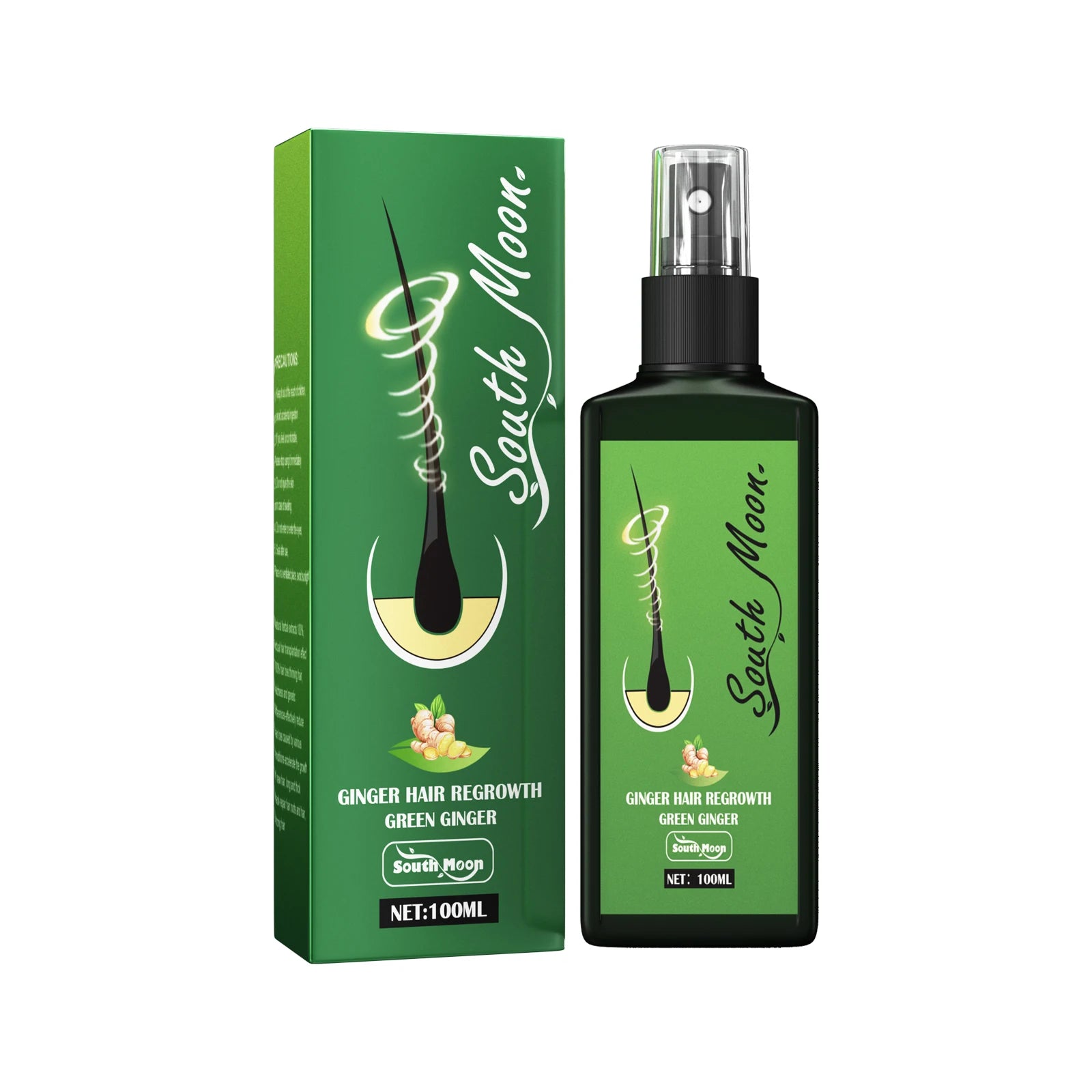 South Moon Green Ginger Hair Regrowth Spray in USA