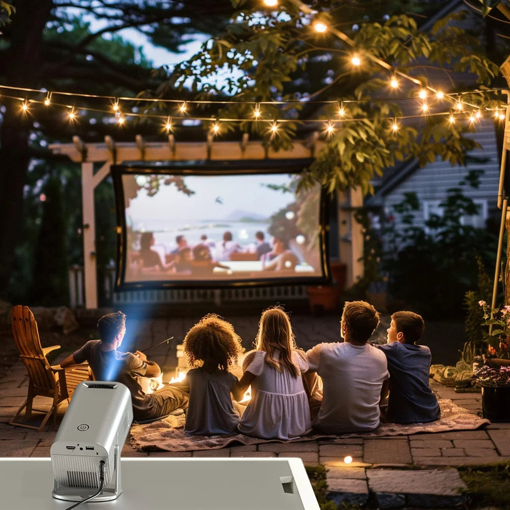 Mini Portable 1080P Native Projector Smart Home Theater LED in USA.