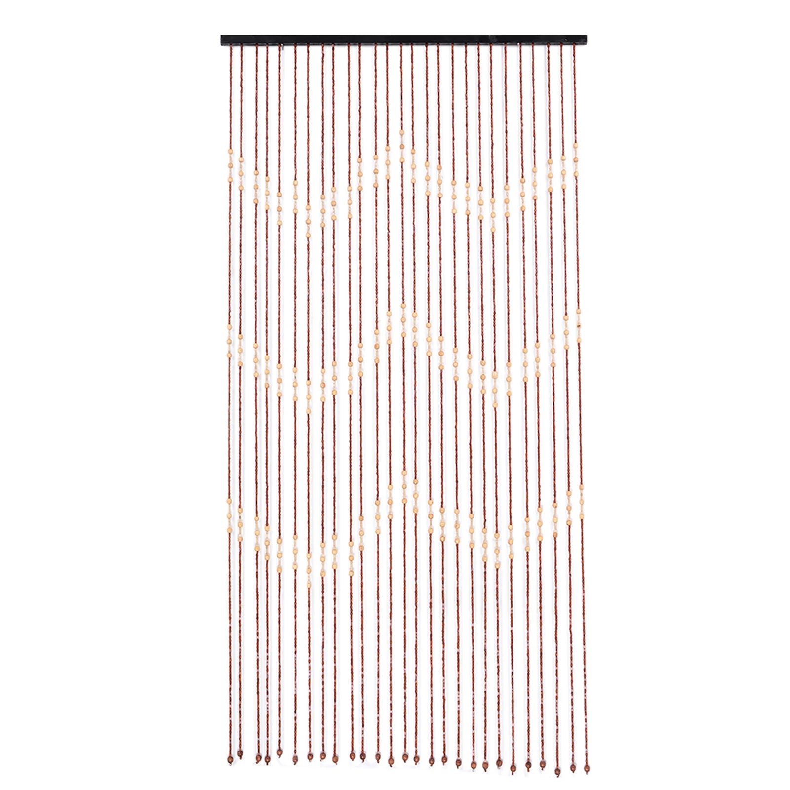 Natural Wood Bamboo Beaded Curtain Fly Screen in USA