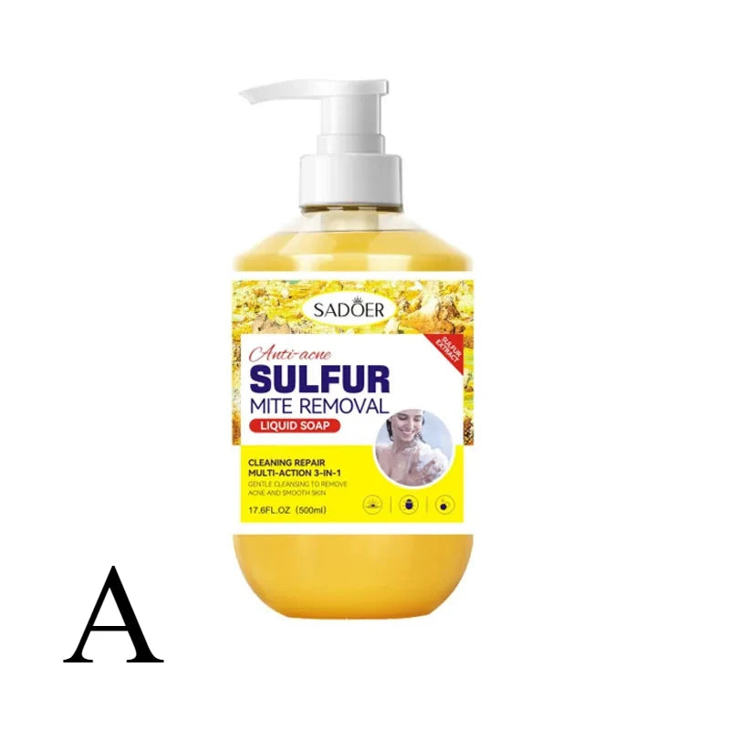 Deep Cleansing Sulfur Mite Removal Body Wash in USA