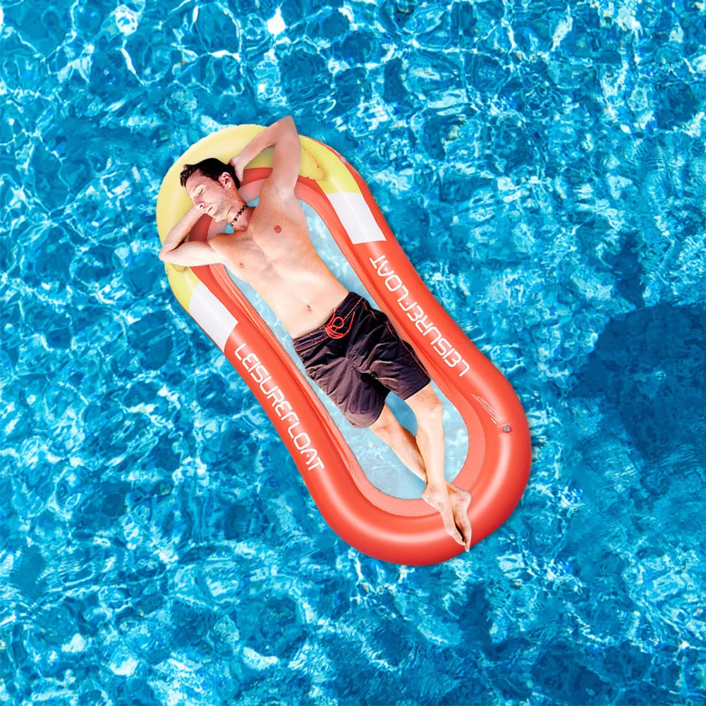 Summer Foldable Floating Row Outdoor Sunbath Lounger Water in USA