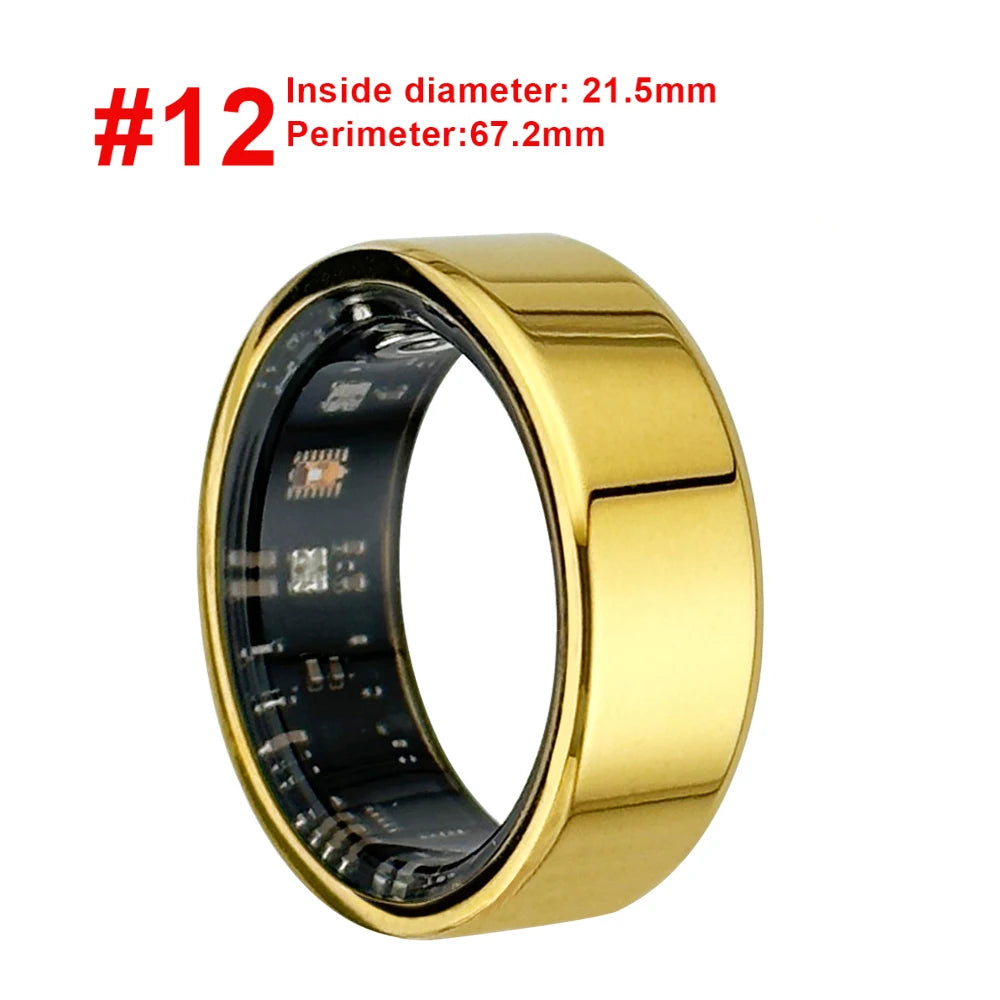 Men Fashion Smart Ring Heart Rate Blood Oxygen Sports Women in USA.