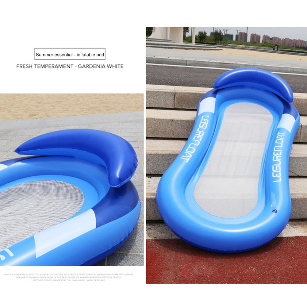 Summer Foldable Floating Row Outdoor Sunbath Lounger Water in USA