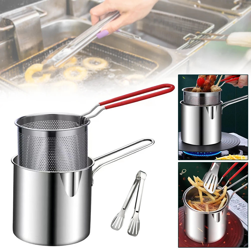 Deep Fryer Pot Versatile Large Capacity Kitchen Pot in USA.