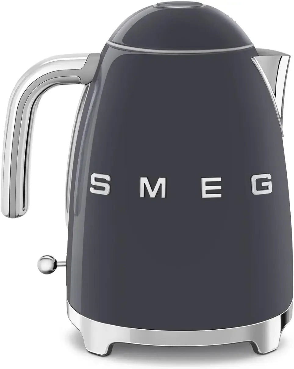 50's Retro Style 7 Cup Electric Kettle, Slate Grey in USA.