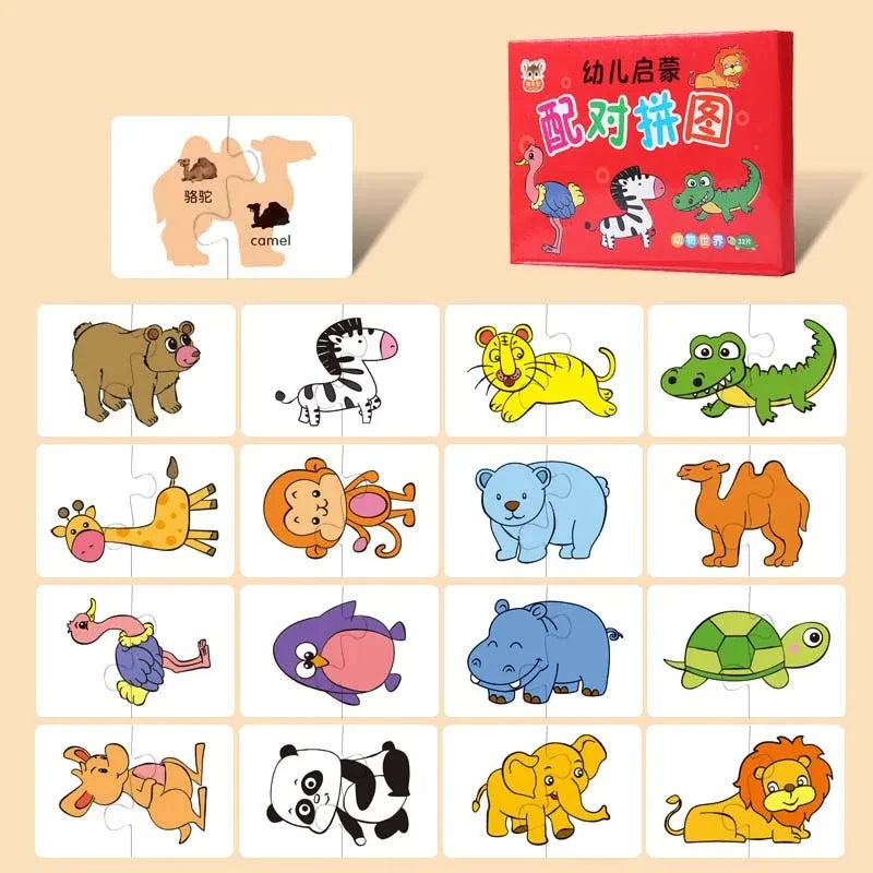 Kids Animal Puzzles for Toddlers Boys Girls Learning in USA