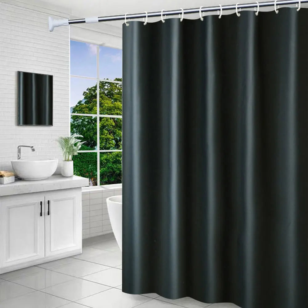 Waterproof Shower Curtain Thicken PEVA Fabric Long Bath Curtain IN USA.