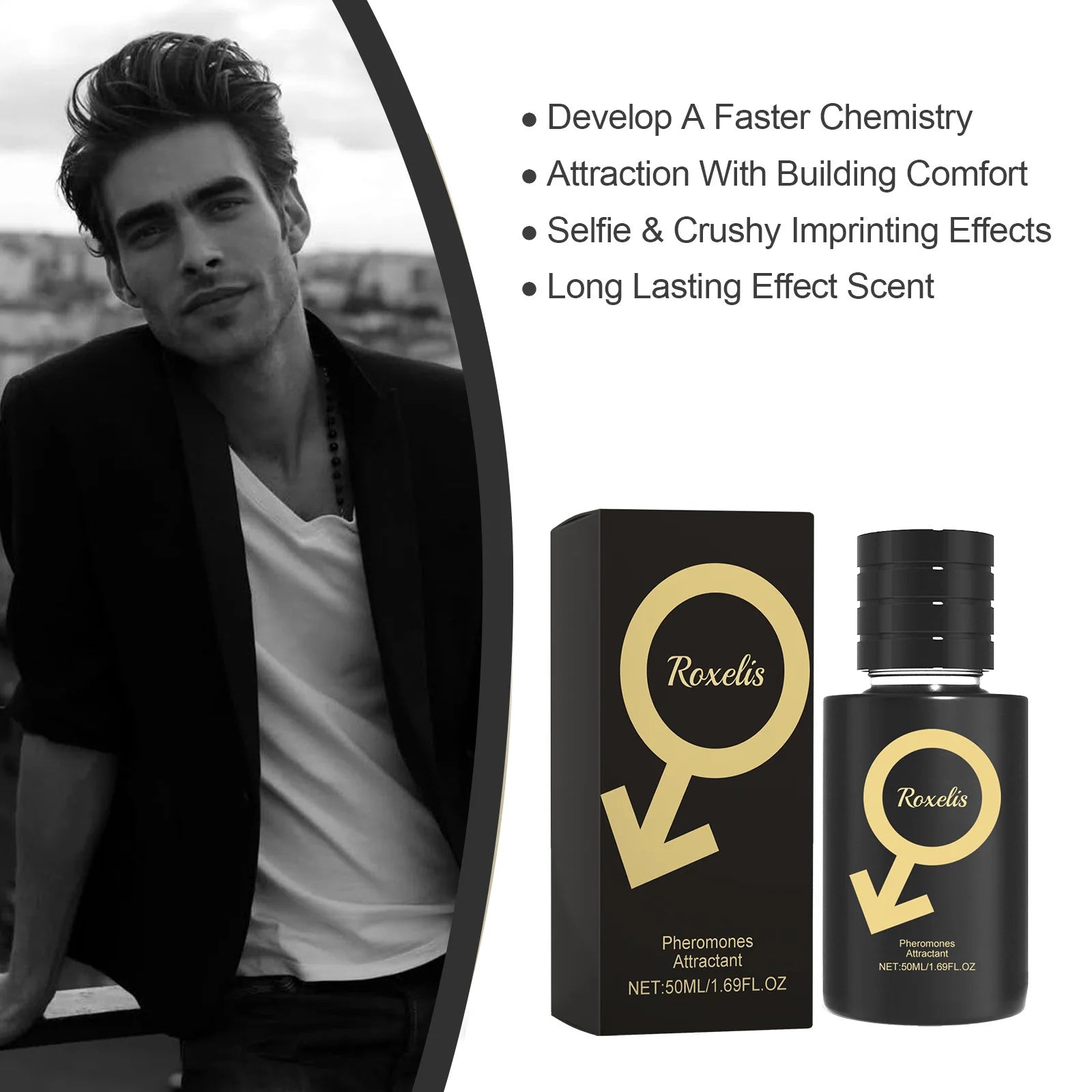 Men Pheromone Perfume Lasting Aroma Dating Romantic in USA